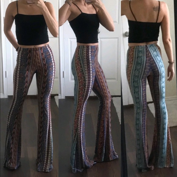 Novella Royale Pants - Novella Royale multicolor Jains bell bottoms pants